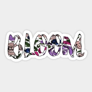 Bloom Sticker- Floral Sticker